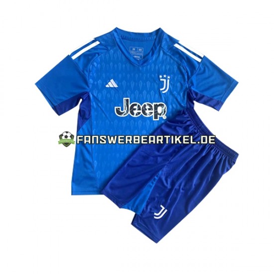 Torwart Trikot Juventus Turin Kinder Heimausrüstung 2023-2024 Kurzarm