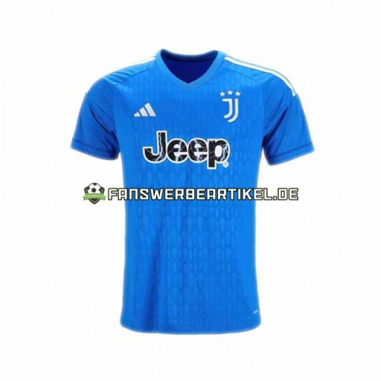 Torwart Trikot Juventus Turin Herren Heimausrüstung 2023-2024 Kurzarm