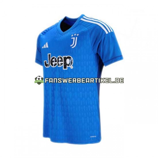 Torwart Trikot Juventus Turin Herren Heimausrüstung 2023-2024 Kurzarm