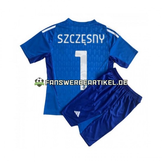 Wojciech Szczesny 1 Torwart Trikot Juventus Turin Kinder Heimausrüstung 2023-2024 Kurzarm