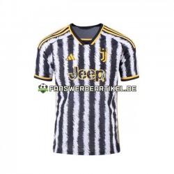 Trikot Juventus Turin Herren Heimausrüstung 2023-2024 Kurzarm
