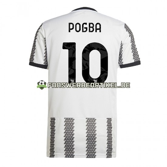 Pogba 10 Trikot Juventus Turin Herren Heimausrüstung 2022-2023 Kurzarm