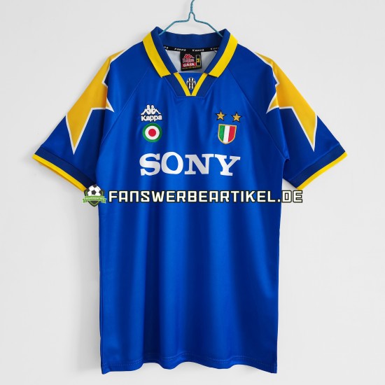 Retro Trikot Juventus Turin Herren Auswärtsausrüstung 1995-1996 Kurzarm