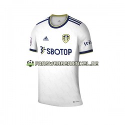 Trikot Leeds United Herren Heimausrüstung 2022-2023 Kurzarm