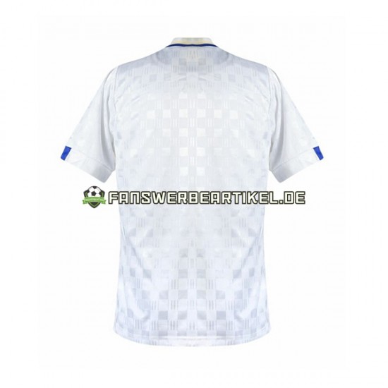 Retro Trikot Leeds United Herren Heimausrüstung 1989-1990 Kurzarm