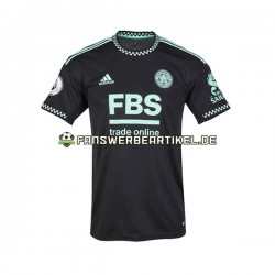 Trikot Leicester City Herren Auswärtsausrüstung 2022-2023 Kurzarm