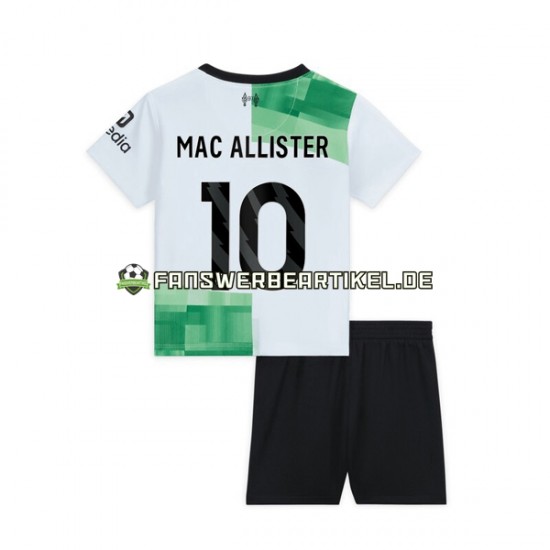 Alexis Mac Allister 10 Trikot Liverpool Kinder Auswärtsausrüstung 2023-2024 Kurzarm