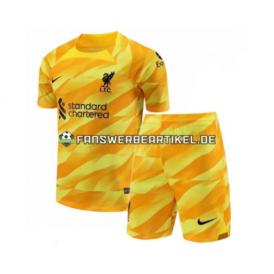 Trikot Liverpool Kinder Ausweich ausrüstung 2023-2024 Kurzarm