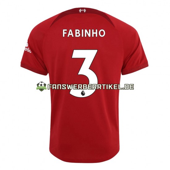 Fabinho 3 Trikot Liverpool Herren Heimausrüstung 2022-2023 Kurzarm