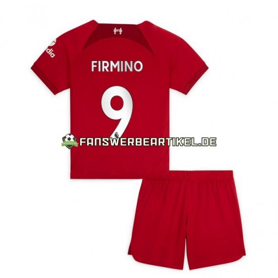 Firmino 9 Trikot Liverpool Kinder Heimausrüstung 2022-2023 Kurzarm