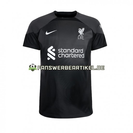 Torwart Trikot Liverpool Herren Auswärtsausrüstung 2022-2023 Kurzarm