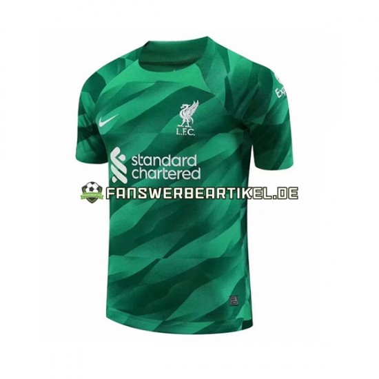 Torwart Trikot Liverpool Herren Heimausrüstung 2023-2024 Kurzarm