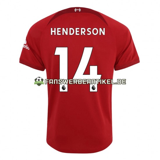 Henderson 14 Trikot Liverpool Herren Heimausrüstung 2022-2023 Kurzarm