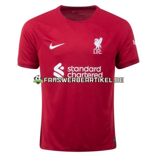 Trikot Liverpool Herren Heimausrüstung 2022-2023 Kurzarm