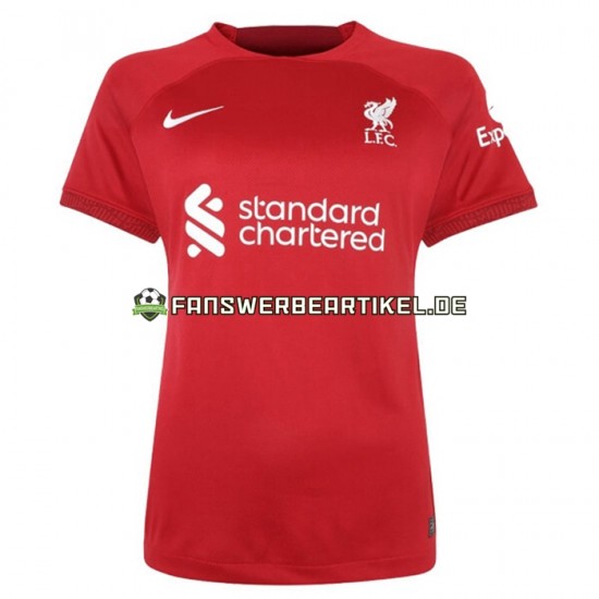 Trikot Liverpool Dame Heimausrüstung 2022-2023 Kurzarm