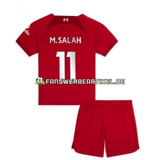 M.Salah 11 Trikot Liverpool Kinder Heimausrüstung 2022-2023 Kurzarm