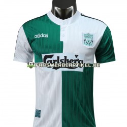 Retro 1995 Trikot Liverpool Herren Auswärtsausrüstung Kurzarm