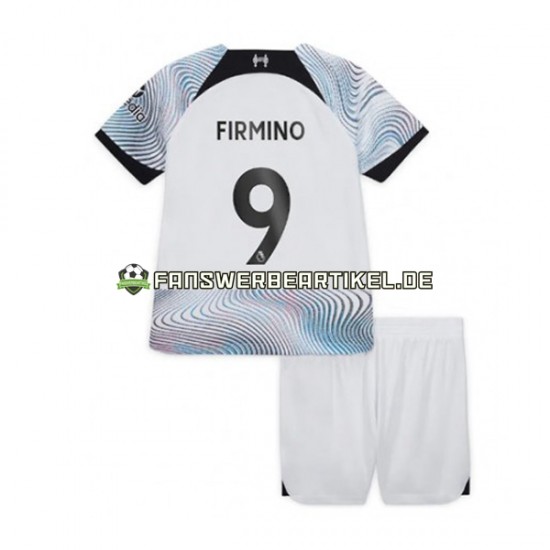 Roberto Firmino 9 Trikot Liverpool Kinder Auswärtsausrüstung 2022-2023 Kurzarm