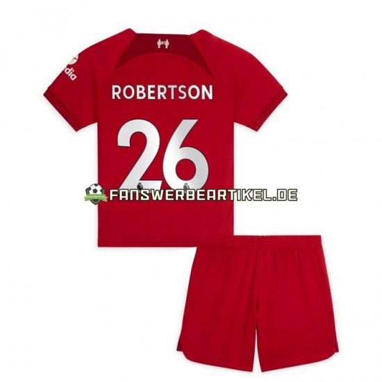 Robertson 26 Trikot Liverpool Kinder Heimausrüstung 2022-2023 Kurzarm