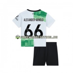 Trent Alexander-Arnold 66 Trikot Liverpool Kinder Auswärtsausrüstung 2023-2024 Kurzarm