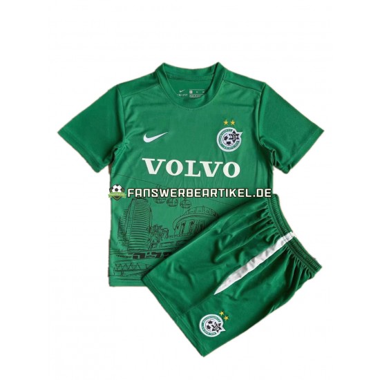 Commemorative Edition Trikot Maccabi Haifa Kinder Heimausrüstung 2022-2023 Kurzarm