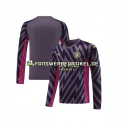 Torwart Trikot Manchester City Herren Auswärtsausrüstung 2023-2024 Langarm