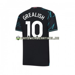 Jack Grealish 10 Trikot Manchester City Herren Ausweich ausrüstung 2023-2024 Kurzarm