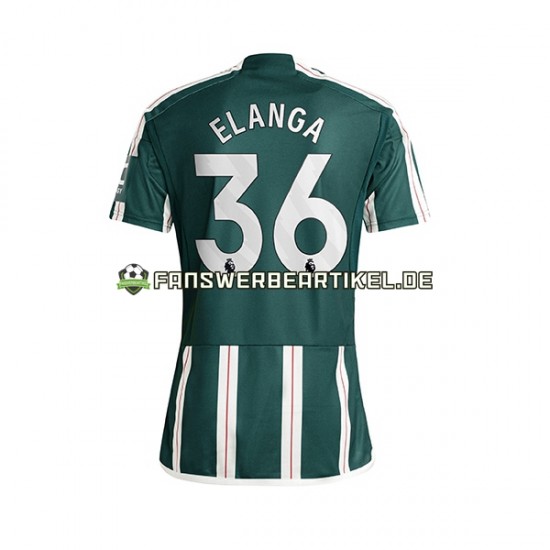 Anthony Elanga 36 Trikot Manchester United Herren Auswärtsausrüstung 2023-2024 Kurzarm