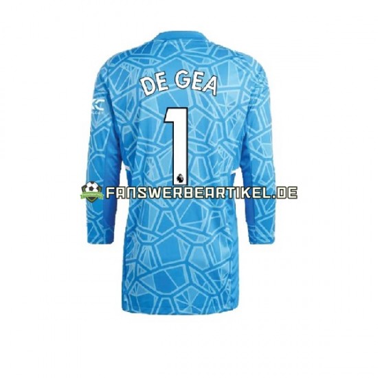 DE GEA 1 Torwart Trikot Manchester United Herren Heimausrüstung 2022-2023 Langarm