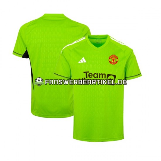 Torwart Trikot Manchester United Herren Heimausrüstung 2023-2024 Kurzarm