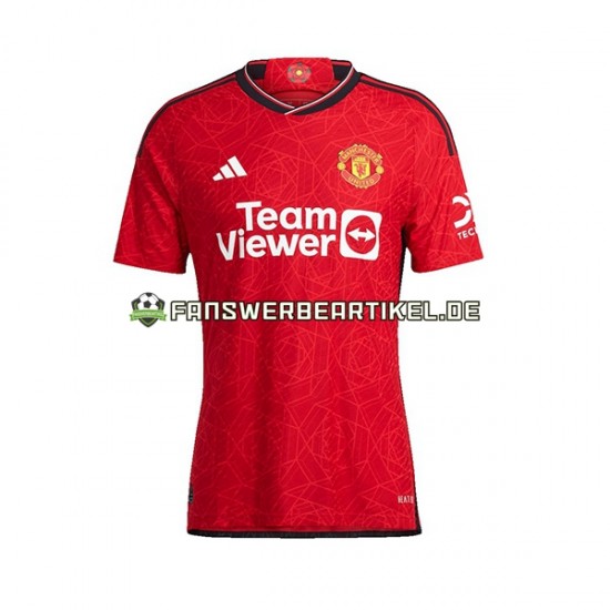 Trikot Manchester United Dame Heimausrüstung 2023-2024 Kurzarm