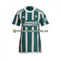 Trikot Manchester United Dame Auswärtsausrüstung 2023-2024 Kurzarm