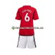 Lisandro Martinez 6 Trikot Manchester United Kinder Heimausrüstung 2023-2024 Kurzarm