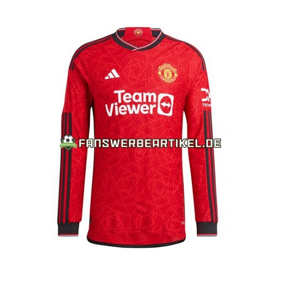 Mount 7 Trikot Manchester United Herren Heimausrüstung 2023-2024 Langarm