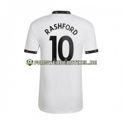 Rashford 10 Trikot Manchester United Herren Auswärtsausrüstung 2022-2023 Kurzarm