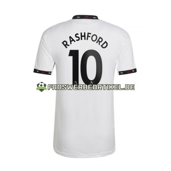 Rashford 10 Trikot Manchester United Herren Auswärtsausrüstung 2022-2023 Kurzarm