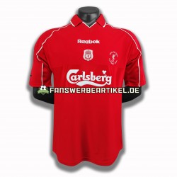 Retro 2000-2001 Trikot Manchester United Herren Heimausrüstung Kurzarm