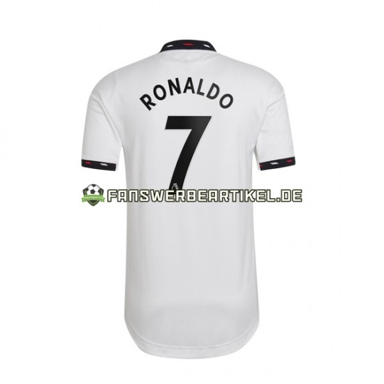 Ronaldo 7 Trikot Manchester United Herren Auswärtsausrüstung 2022-2023 Kurzarm