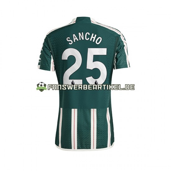 Sancho 25 Trikot Manchester United Herren Auswärtsausrüstung 2023-2024 Kurzarm