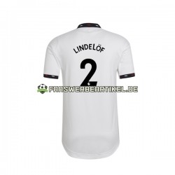 Victor Lindelof 2 Trikot Manchester United Herren Auswärtsausrüstung 2022-2023 Kurzarm