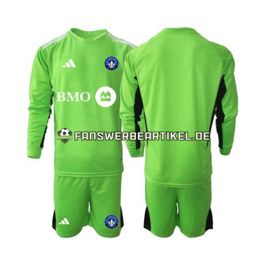 Torwart Trikot CF Montréal Kinder Heimausrüstung 2023-2024 Langarm