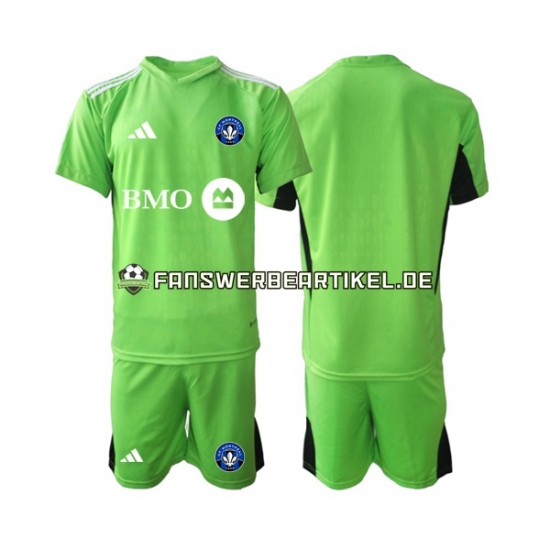 Torwart Trikot CF Montréal Kinder Heimausrüstung 2023-2024 Kurzarm