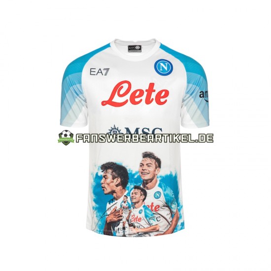 Face Game Lozano 11 Trikot SSC Neaples Herren Heimausrüstung 2022-2023 Kurzarm