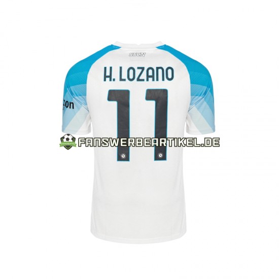 Face Game Lozano 11 Trikot SSC Neaples Herren Heimausrüstung 2022-2023 Kurzarm