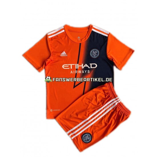 Trikot New York City Kinder Auswärtsausrüstung 2022-2023 Kurzarm