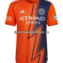 FC Trikot New York City Herren Auswärtsausrüstung 2022-2023 Kurzarm