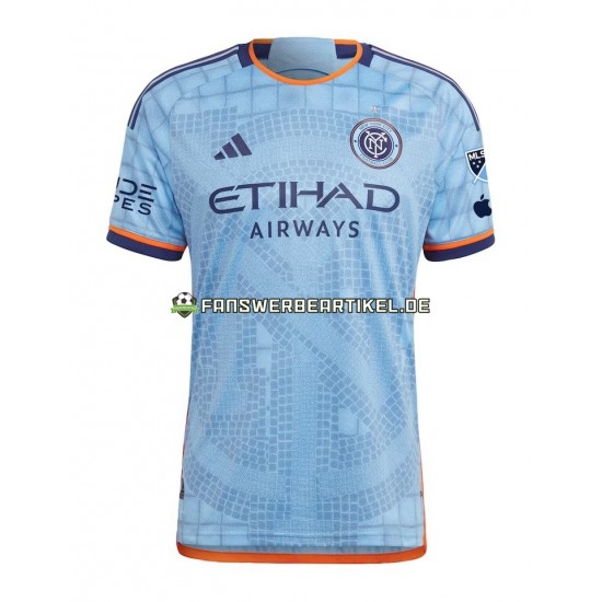 FC Trikot New York City Herren Heimausrüstung 2023-2024 Kurzarm