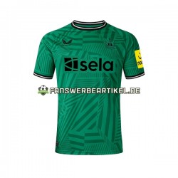 Trikot Newcastle United Herren Auswärtsausrüstung 2023-2024 Kurzarm