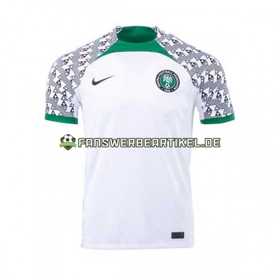 Trikot Nigeria Herren Auswärtsausrüstung 2022 Kurzarm