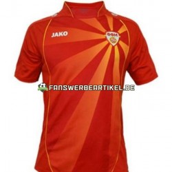 Trikot Nordmazedonien Herren Heimausrüstung 2022 Kurzarm